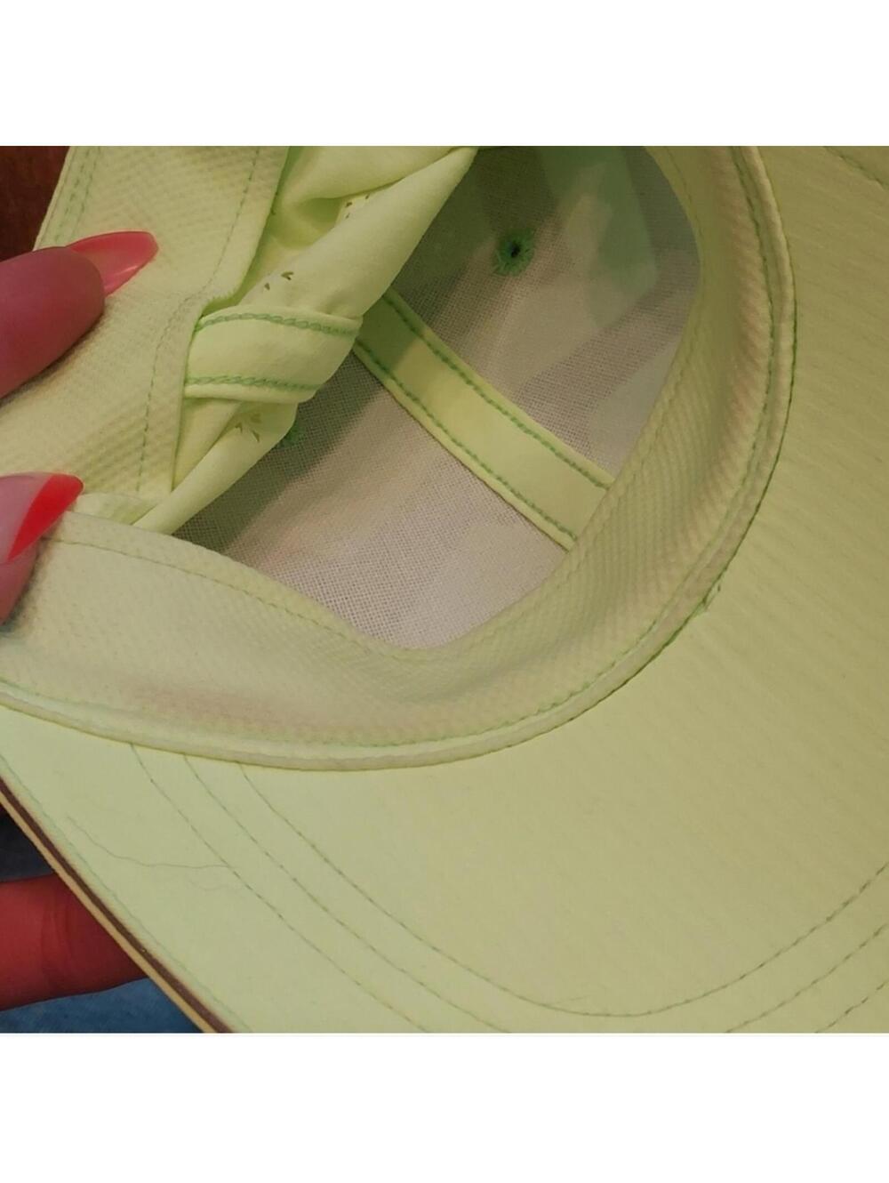 Lululemon ivivva neon green baseball hat - Picture 8 of 9